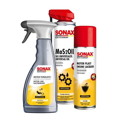 Sonax Motor Temizleme ve Koruma Seti (Standart)