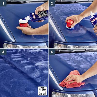 Sonax Renkli Nano Parlatıcı ve Koruyucu Cila Mavi 250 ml