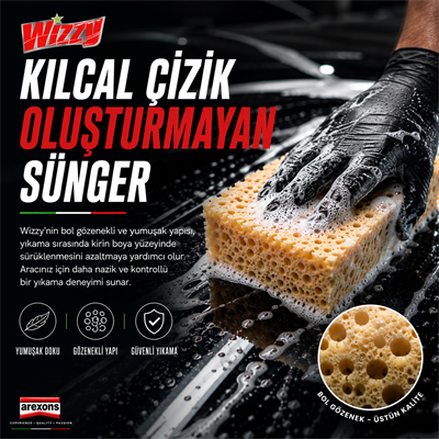 Wizzy Delikli Yıkama Süngeri