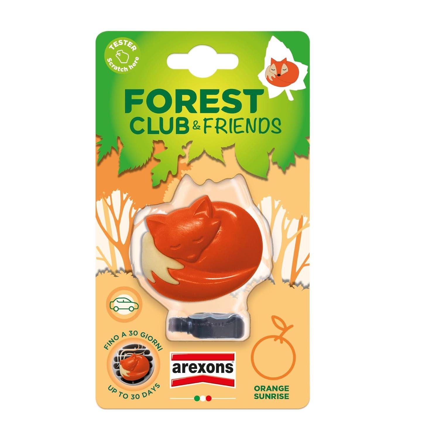 Arexons Forest Club Tilki – Kırmızı Portakal Kokulu | Arexons