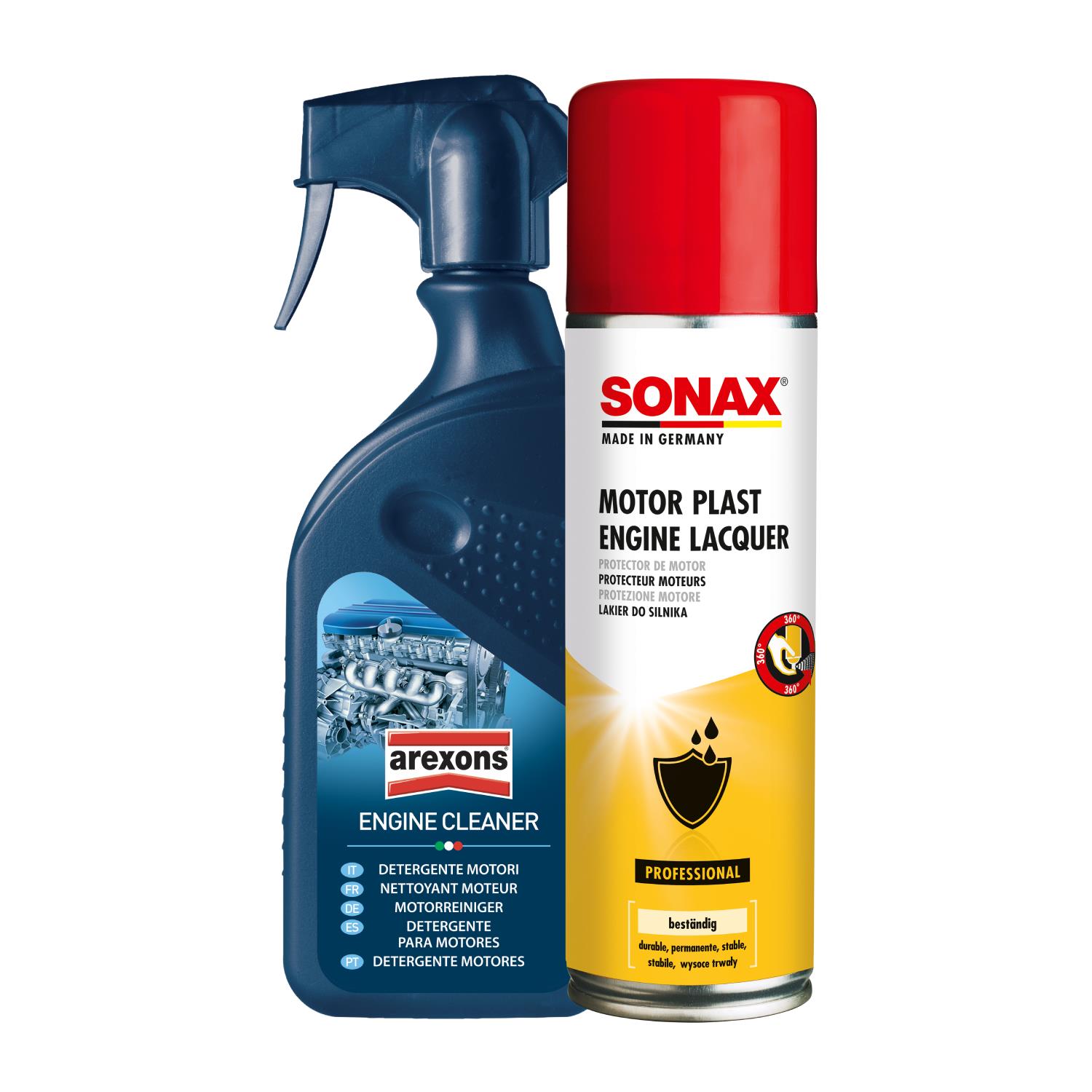 Arexons Motor Temizleme ve Koruma Seti (Eko) | Arexons