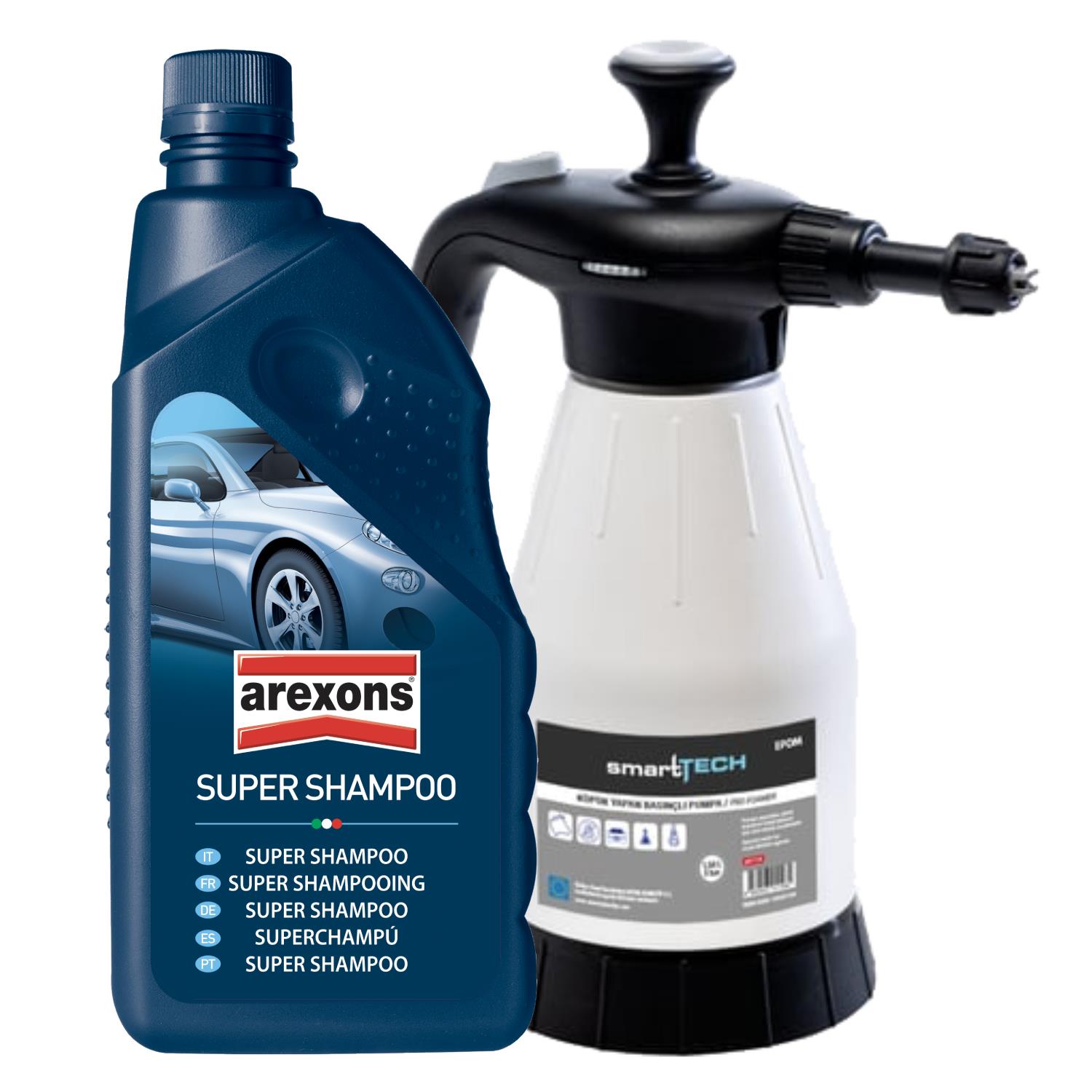 Arexons Oto Yoğun Köpük Yıkama Seti | Arexons