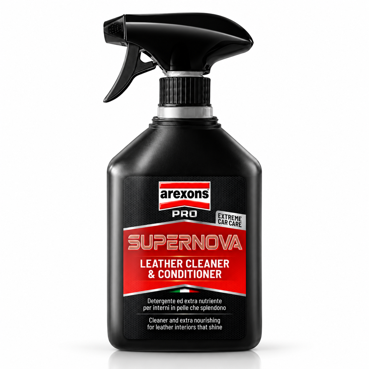 Arexons SUPERNOVA - Deri Temizleyici Yenileyici ve Bakım Spreyi 500 ml | Auton Detail | Arexons