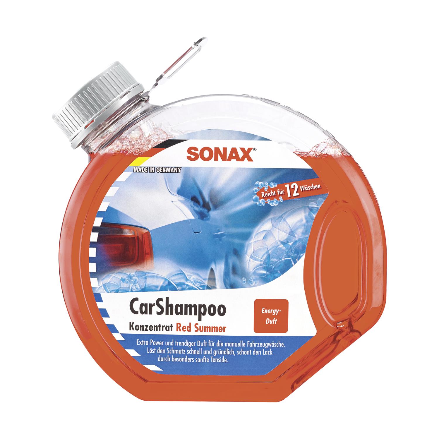 Sonax Konsantre Şampuan Kırmızı Yaz 3 lt