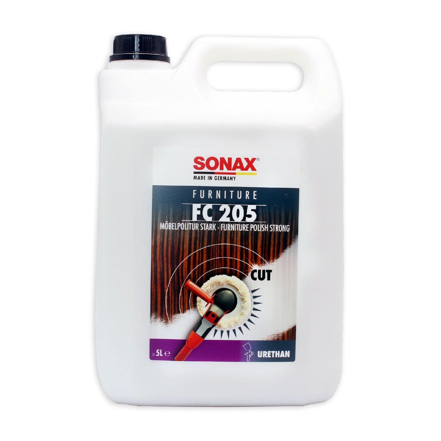 Sonax Mobilya Poli.Boya Çizik Gid.Cila FC205 5 LT