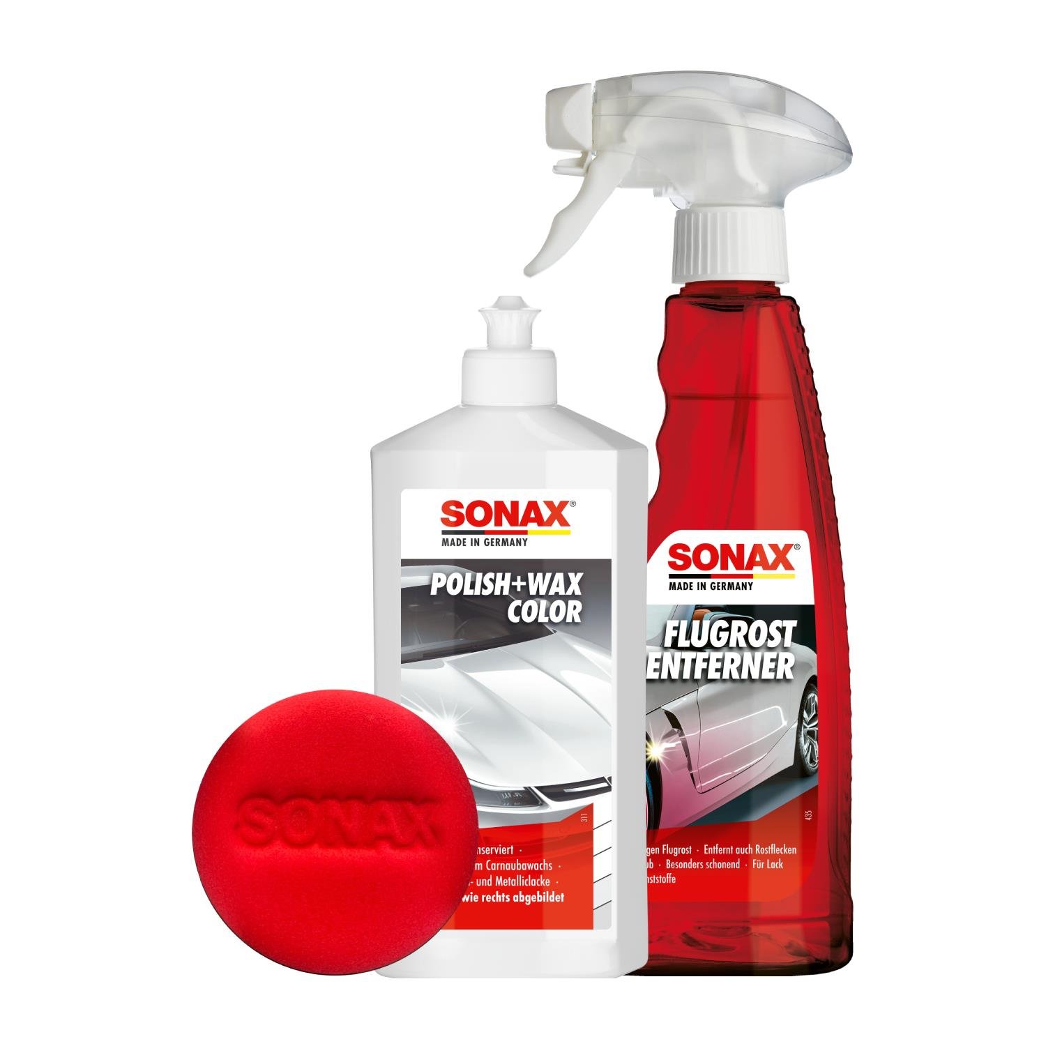 Sonax Renkli Cila Seti (Beyaz) | Auton Detail | Sonax