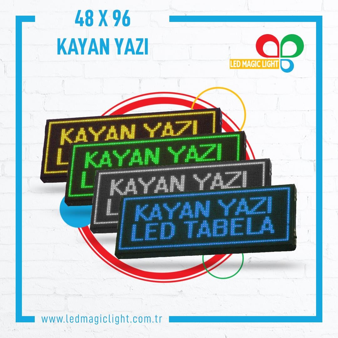 48X96 KAYAN YAZI