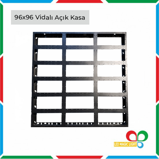 96x96 Açık Cnc RGB Kasa