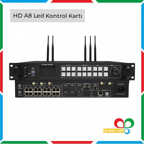 HD A8 LED EKRAN VİDEO PROCESSOR