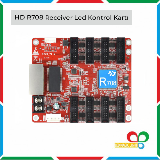 HD R708 RECEİVİNG LED KONTROL KARTI