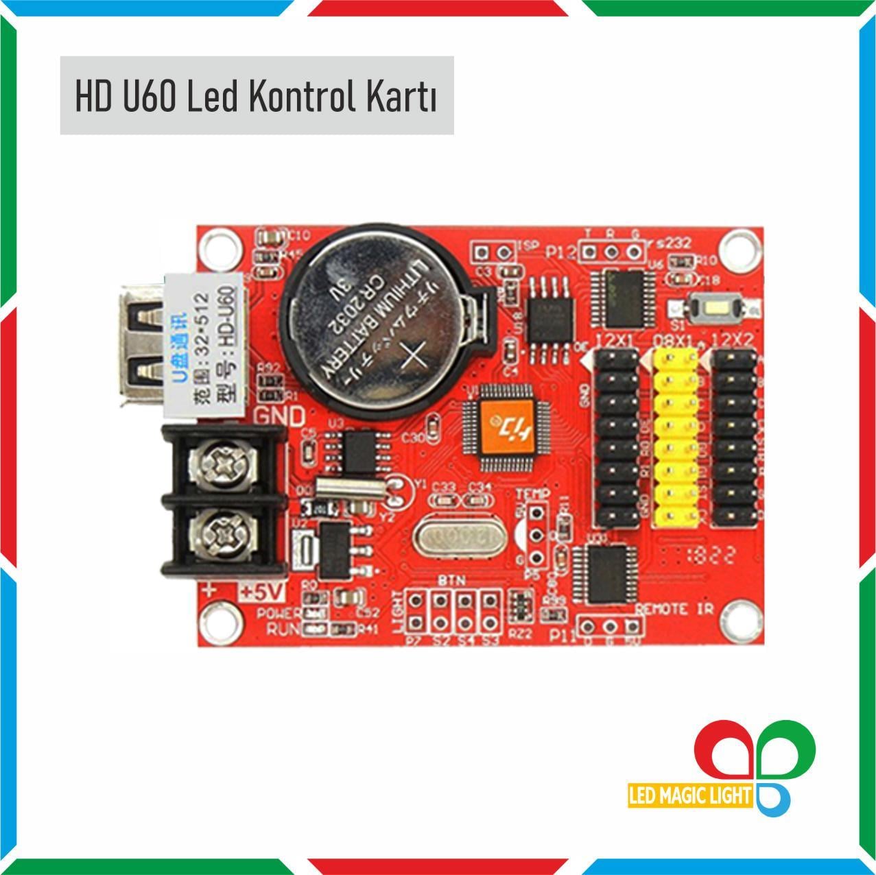 HD U60 LED KONTROL KARTI