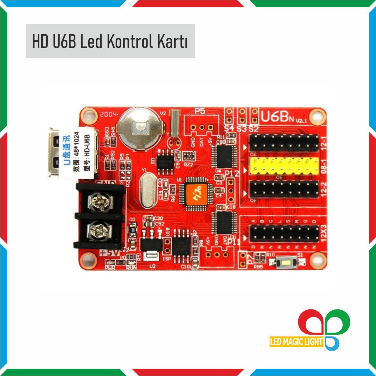 HD U6B LED KONTROL KARTI
