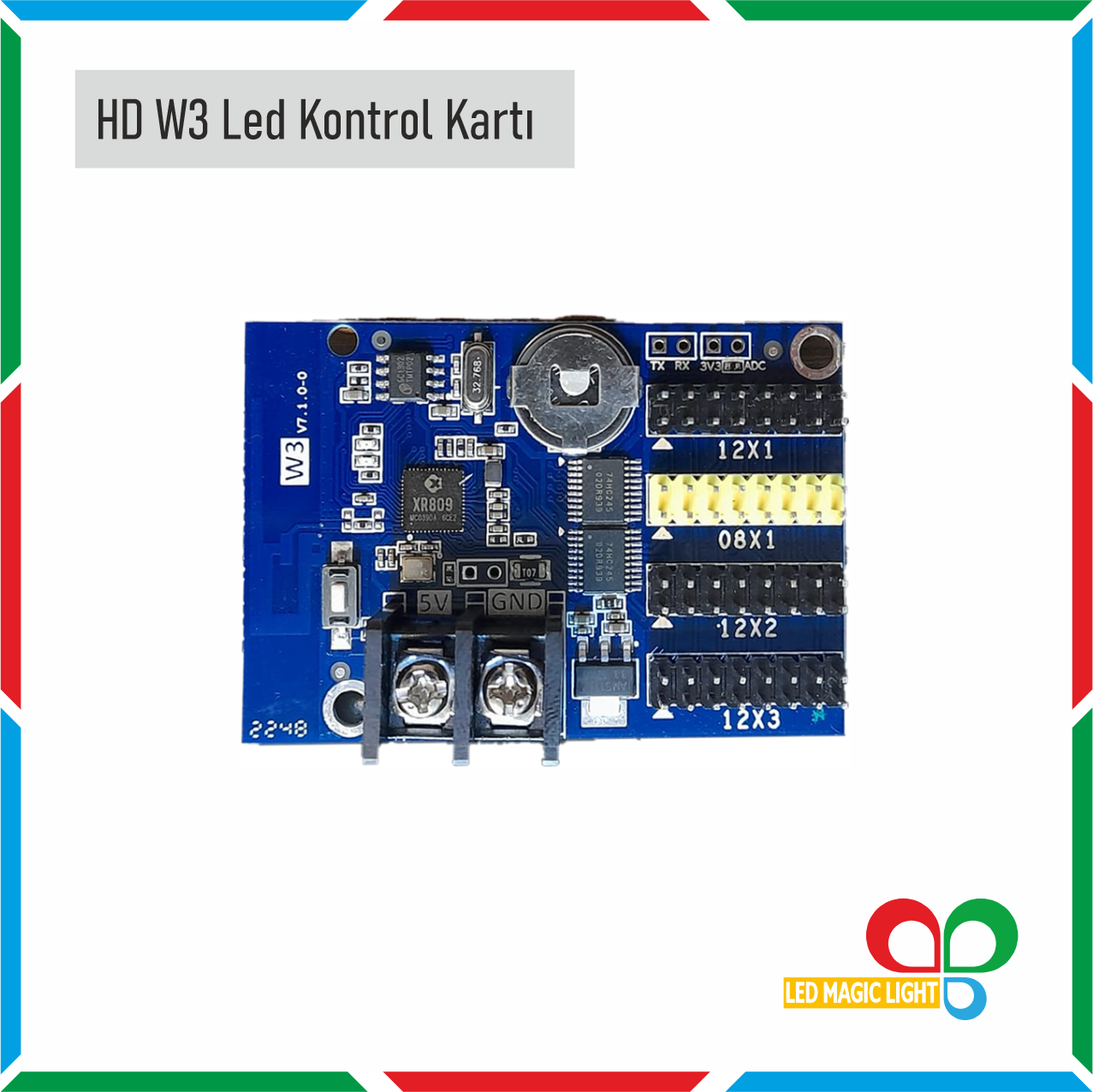 HD W3 LED KONTROL KARTI