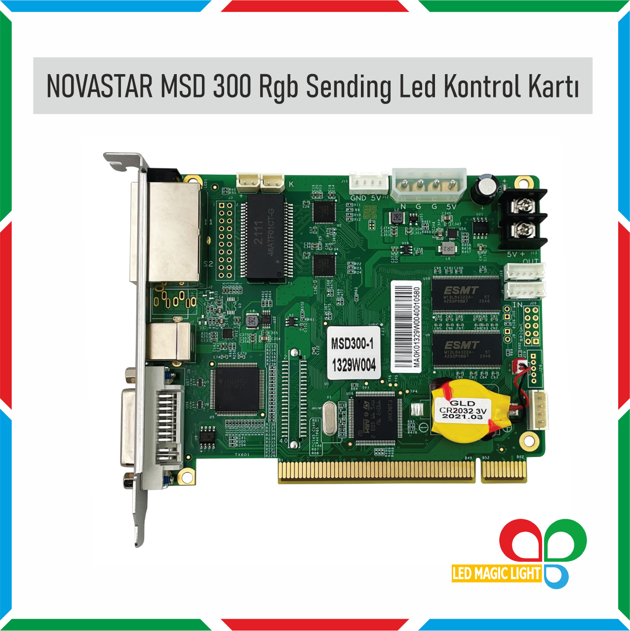 NOVASTAR MSD300 SENDİNG LED KONTROL KARTI 