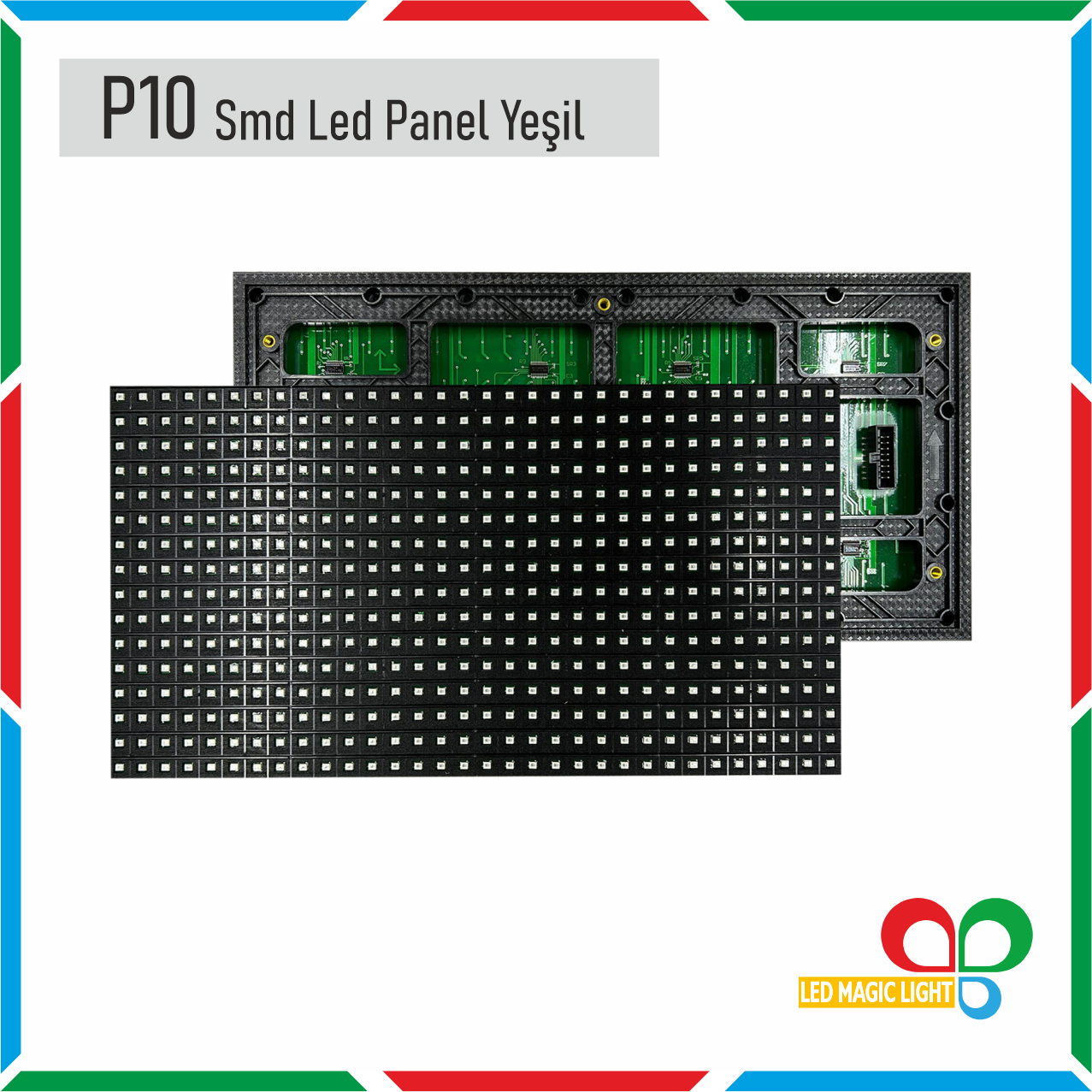 P10 SMD PANEL YEŞİL