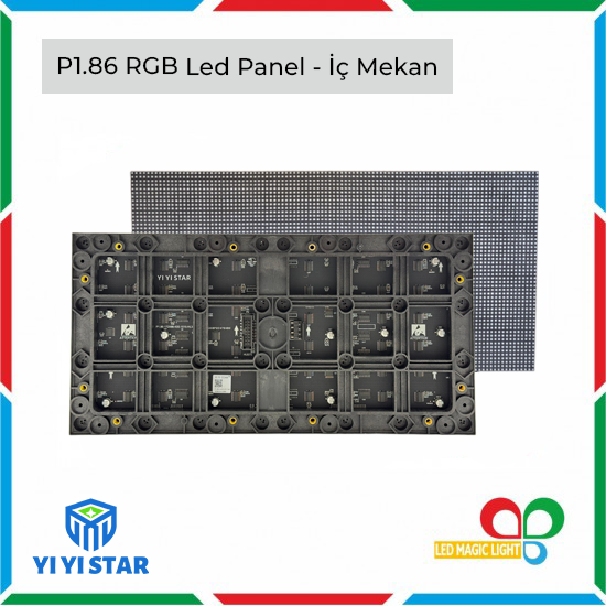 YiYi Star | P1.86 RGB LED PANEL İÇ MEKAN
