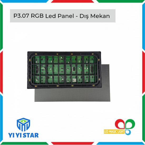 YiYi Star | P3.07 RGB LED PANEL DIŞ MEKAN