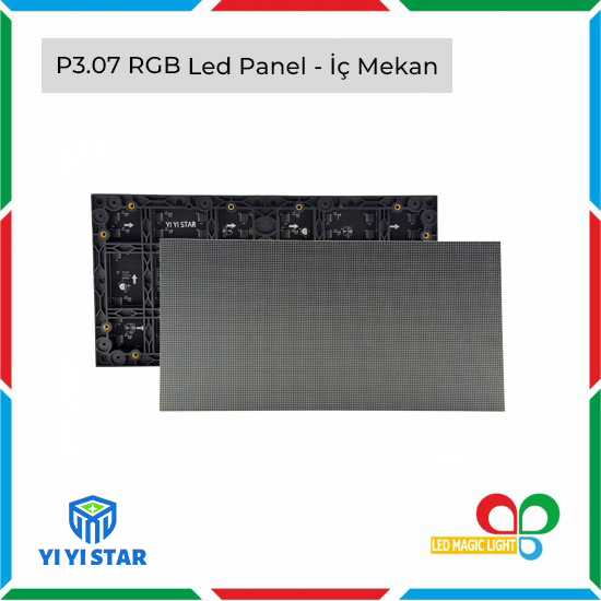 YiYi Star | P3.07 RGB LED PANEL İÇ MEKAN