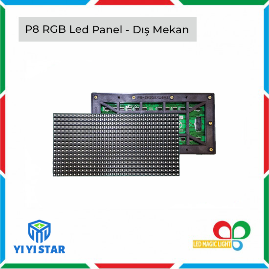 YiYi Star | P8 RGB LED PANEL DIŞ MEKAN