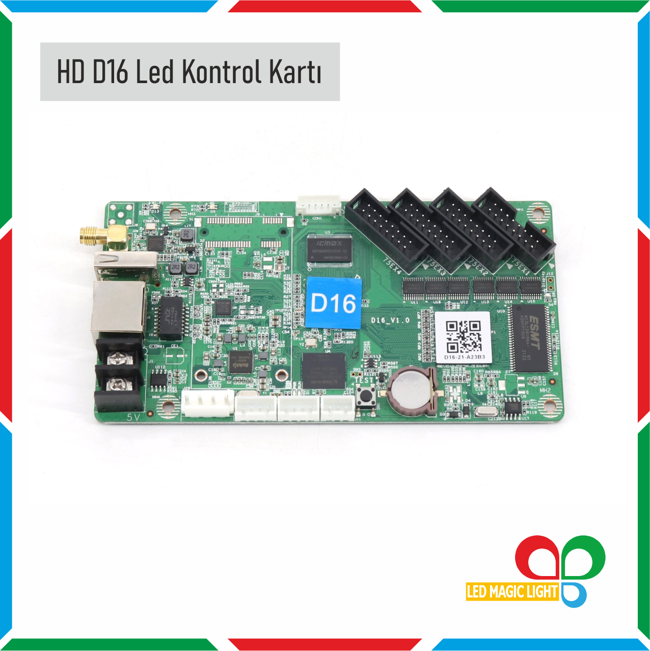 HD D16 RGB LED KONTROL KARTI