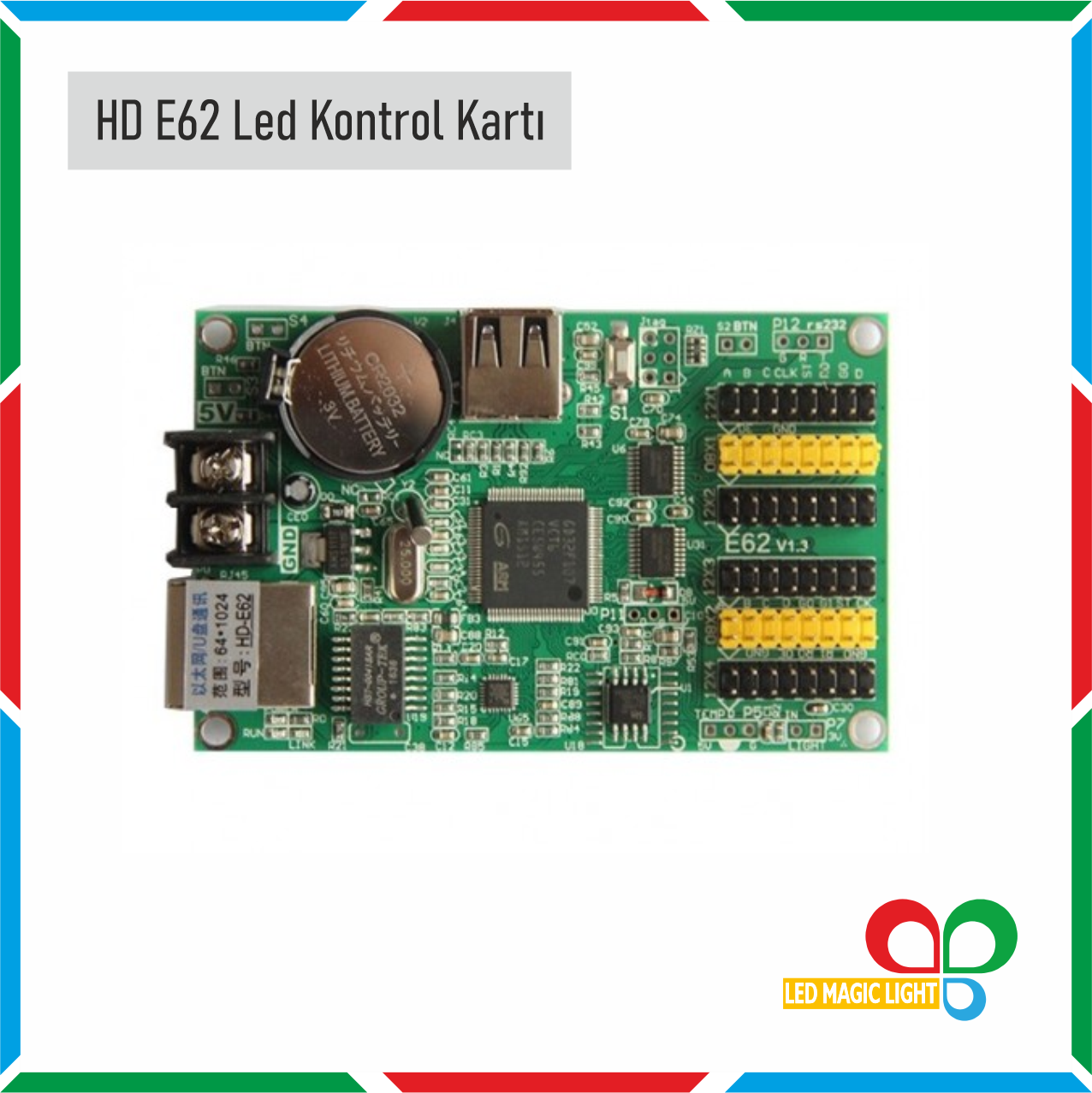 HD E62 LED KONTROL KARTI