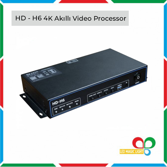 HD - H6 4K Akıllı Android Video Processor