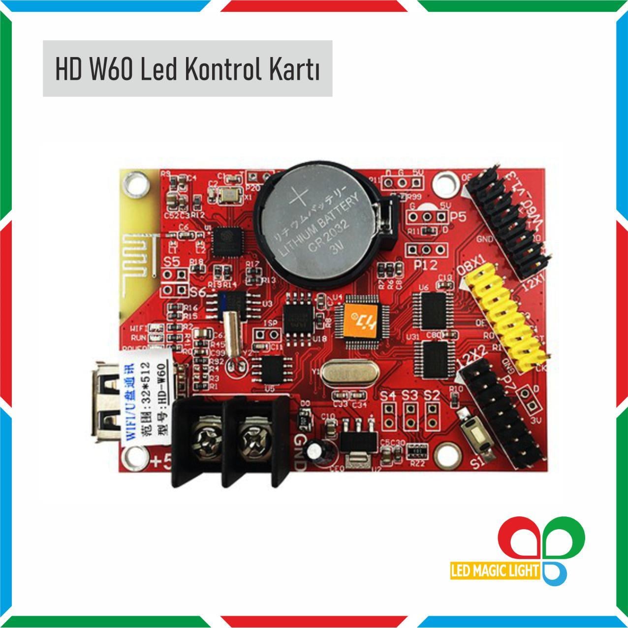 HD W60 LED KONTROL KARTI