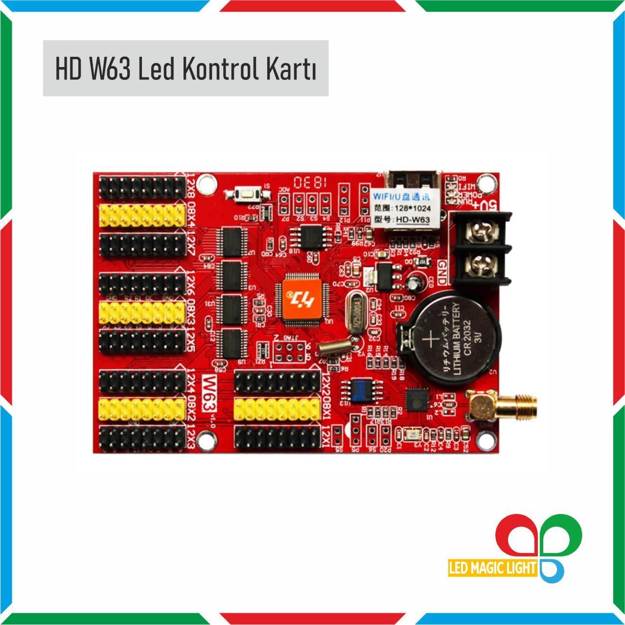 HD W63 LED KONTROL KARTI