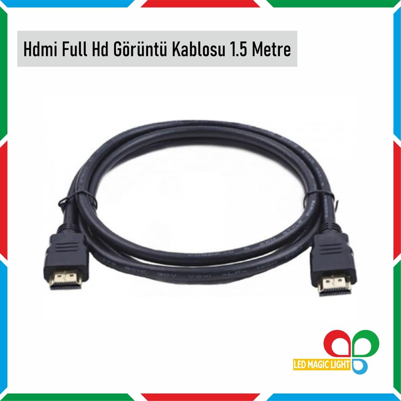 HDMI FULL HD GÖRÜNTÜ KABLOSU 1.5 Metre
