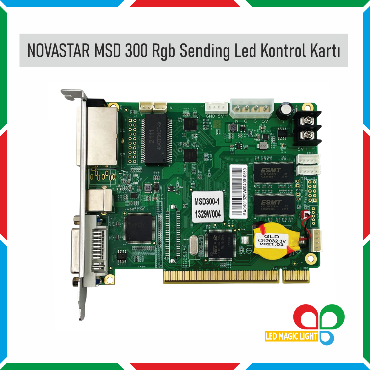 NOVASTAR MSD300 SENDİNG LED KONTROL KARTI 