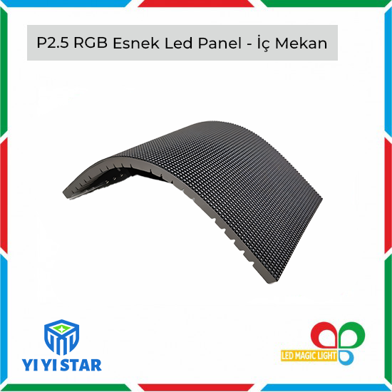 YiYi Star | P2.5 FLEXİBLE RGB LED PANEL İÇ MEKAN