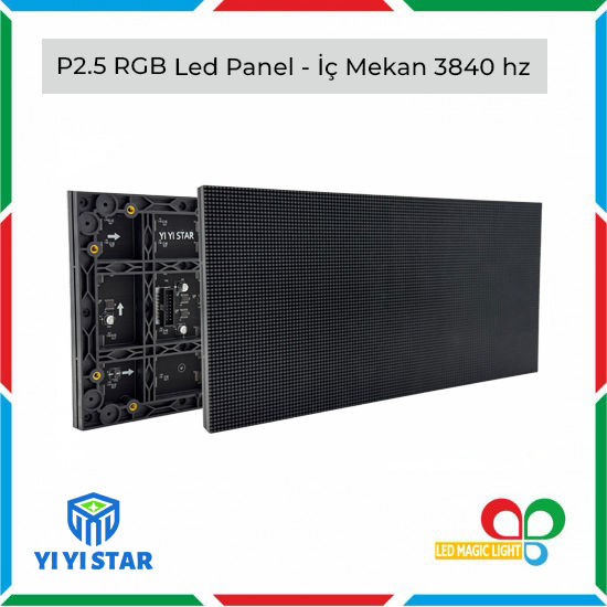 YiYi Star | P2.5 RGB LED PANEL İÇ MEKAN (A KALİTE - 3840HZ)