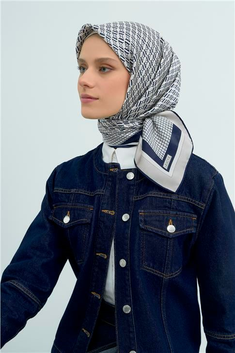 Armine  Saf İpek Sura Eşarp 9502D 01