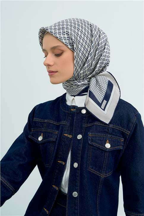 Armine  Saf İpek Sura Eşarp 9502D 01