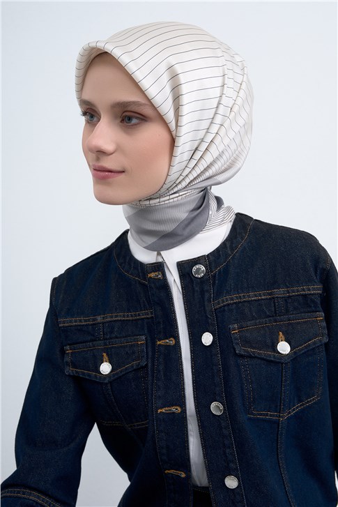 Armine  Saf İpek Sura Eşarp 9526D 08