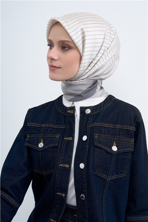 Armine  Saf İpek Sura Eşarp 9526D 08
