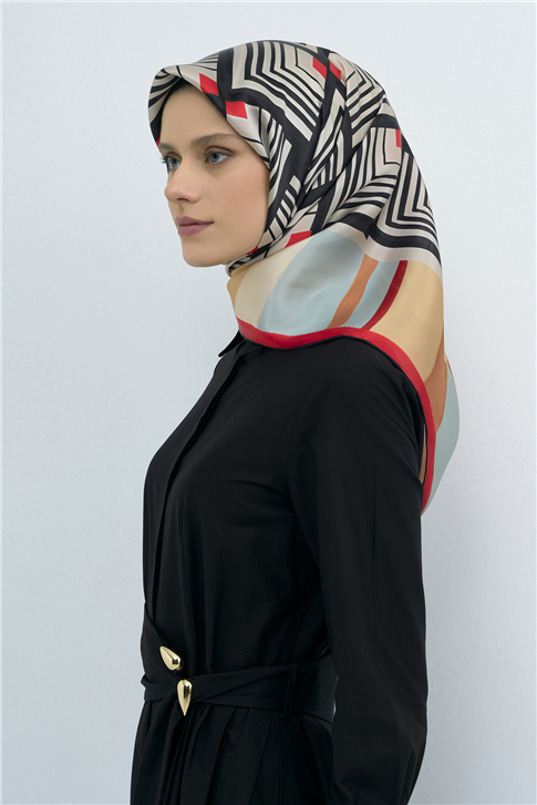 Armine  Saf İpek Sura Eşarp 9534D 86