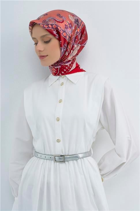 Armine  Saf İpek Sura Eşarp 9535D 09