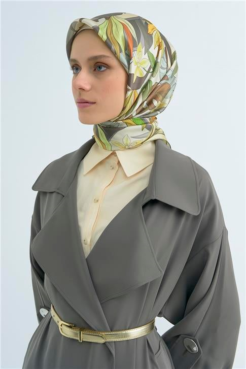 Armine  Saf İpek Twill Eşarp 9500D 31