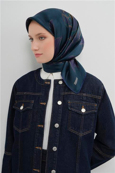 Armine Yeni Sezon 2026 Saf İpek Twill Eşarp 9509D 50