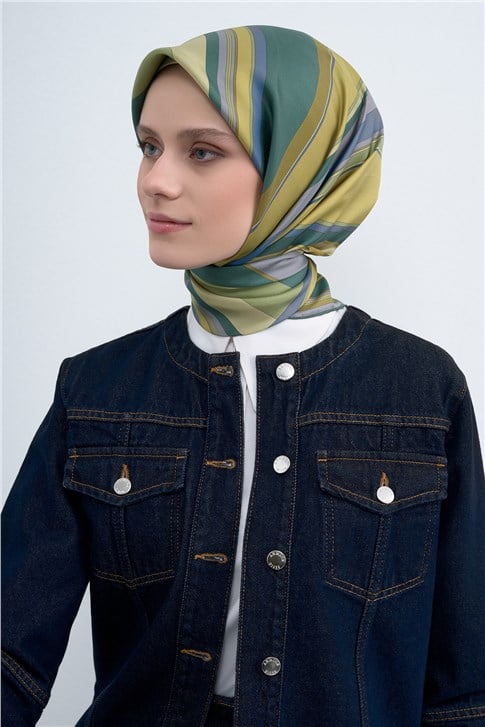 Armine  Saf İpek Twill Eşarp 9514D 54