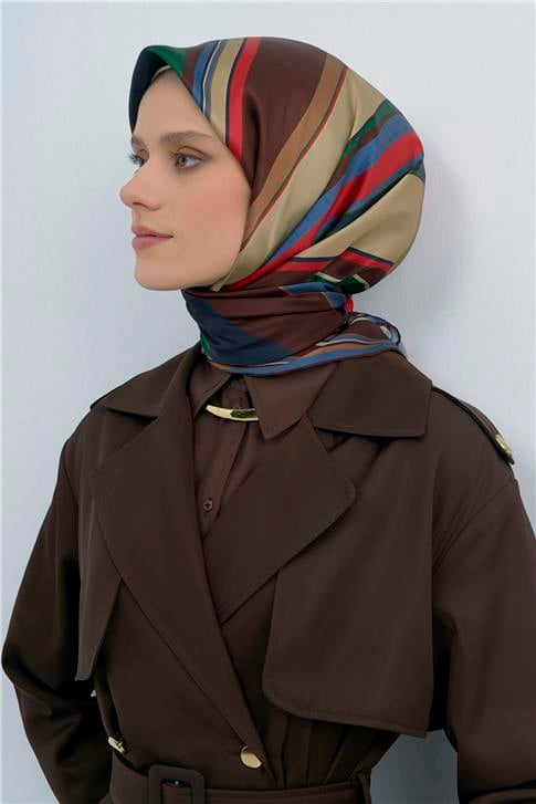 Armine  Saf İpek Twill Eşarp 9514D 82