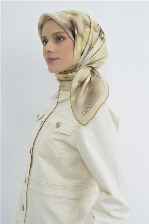 Armine  Saf İpek Twill Eşarp 9515D 35
