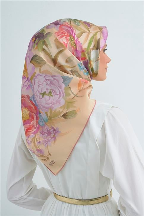 Armine  Saf İpek Twill Eşarp 9516D 31