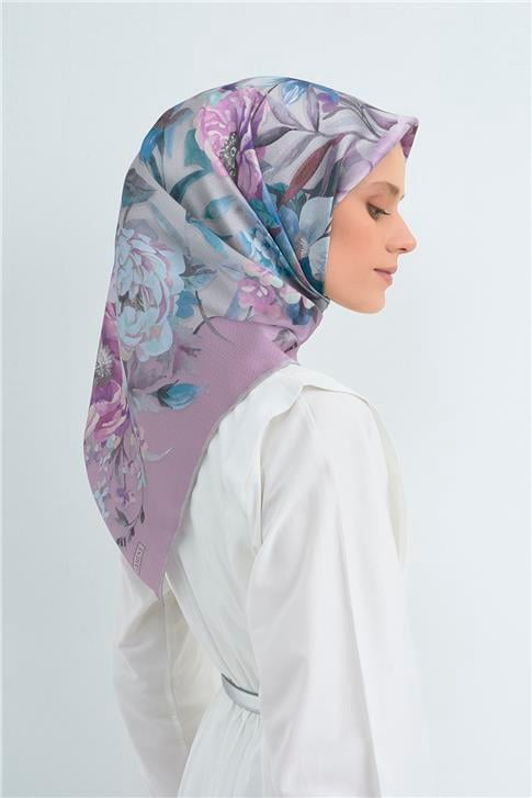 Armine  Saf İpek Twill Eşarp 9516D 82
