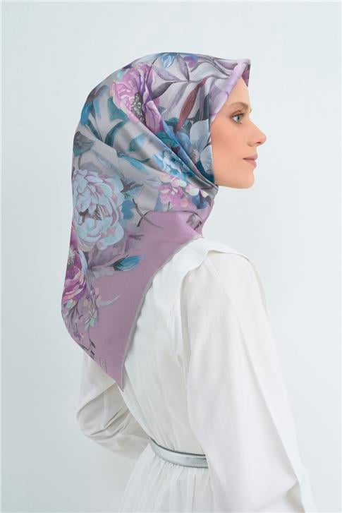 Armine  Saf İpek Twill Eşarp 9516D 82
