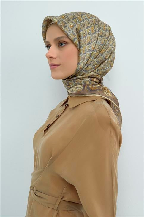 Armine  Saf İpek Twill Eşarp 9518D 35