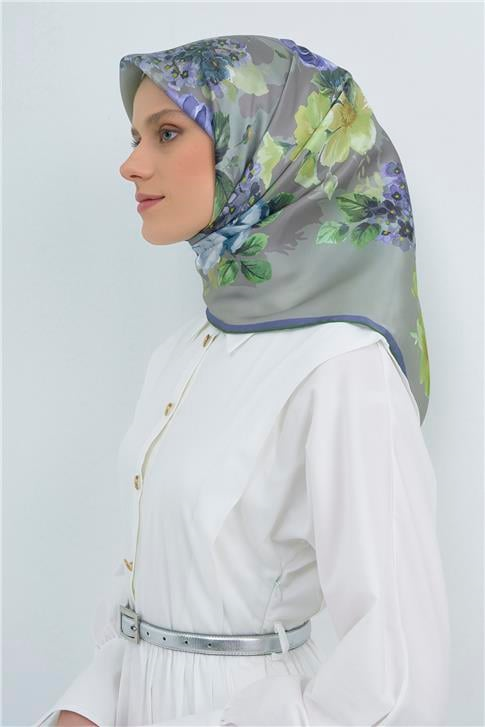 Armine  Saf İpek Twill Eşarp 9520D 83