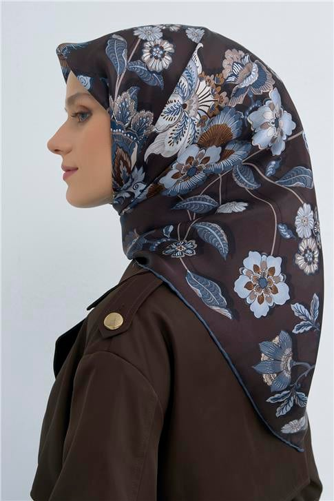 Armine  Saf İpek Twill Eşarp 9523D 31