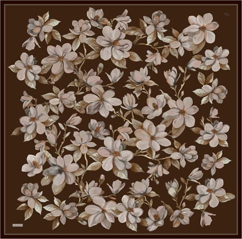 Armine  Saf İpek Twill Eşarp 9524D 55